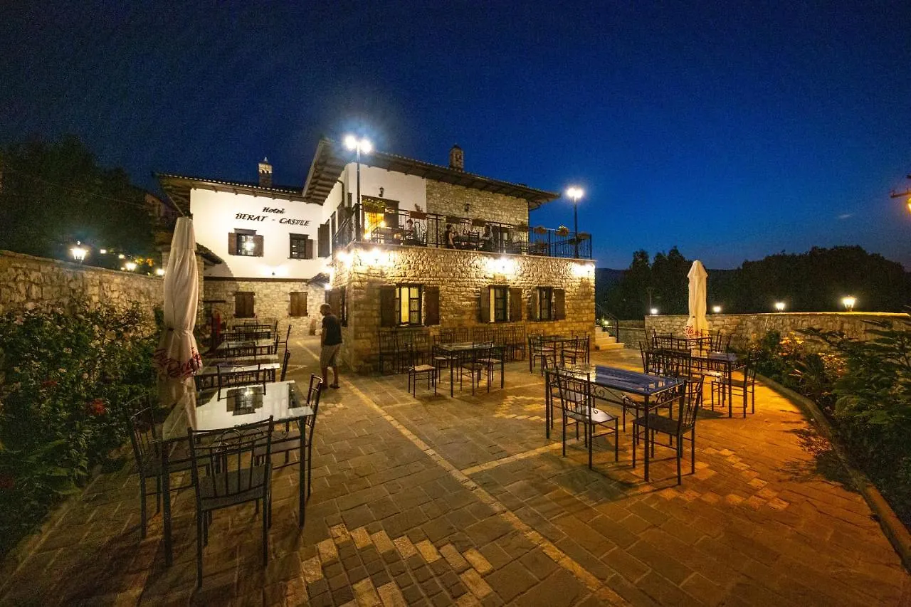 Berati Castle Hotel location